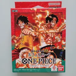 ONE PIECE Card Game ST-30 Luffy & Ace Starter Deck EX Japan New Sealed - Image 1