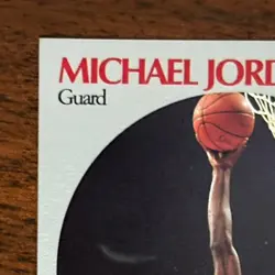 1990-91 HOOPS MICHAEL JORDAN CARD NO. 65 BULLS “LOOK HOW PERFECT CONDITION IS” - Image 2