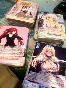 WEISS SCHWARZ ROSE JP HARUKAZE VISUAL NOVEL VN CARD SET TGC TRADING GAME SR OFR - Image 2