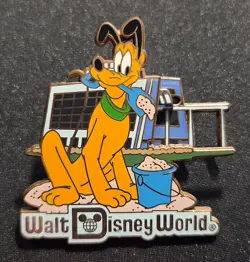 DISNEY Pin Pluto Contemporary Resort Retro Walt Disney World Collection 2006 - Image 2