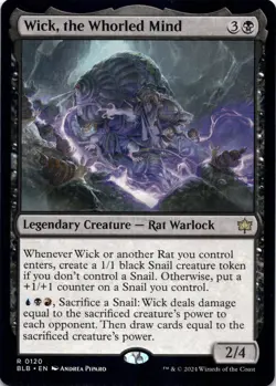 Wick, the Whorled Mind Bloomburrow - Magic MTG NM - Image 1