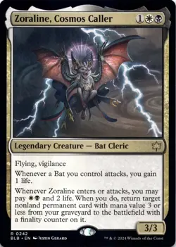Zoraline, Cosmos Caller Bloomburrow - Magic MTG NM - Image 1