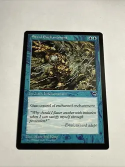 STEAL ENCHANTMENT Magic the Gathering MTG Tempest LP - Image 1