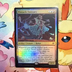 Pinnacle Emissary R 0223 MTG Holo Near Mint Foil Commander - Image 1