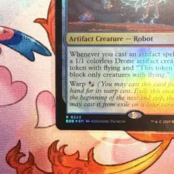 Pinnacle Emissary R 0223 MTG Holo Near Mint Foil Commander - Image 2
