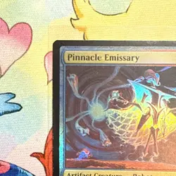 Pinnacle Emissary R 0223 MTG Holo Near Mint Foil Commander - Image 3