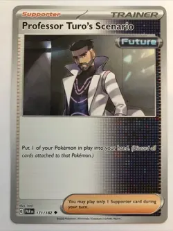 Professor Turo's Scenario 171/182 Sv04: Paradox Rift Regular - Pokemon - NM/M - Image 1