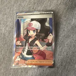 Hilda SR 164/086 SV11W White Flare Full Art Pokemon Card Trainer - 3 - Image 1