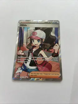 Hilda 164/086 Full Art Ultra Rare White Flare Pokemon TCG Trainer Card - Image 1