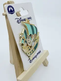 Disneyland Paris Peter Pan's Flight Ship Nana John Darling OE Pin - Image 2