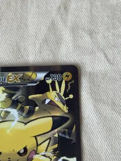 Pokemon Pikachu EX XY124 Black Star Promo 2016 Holo Card TCG - Image 5
