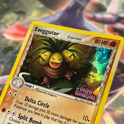 Exeggutor ~ 41/110 ~ Holo Stamped ~ EX HOLON PHANTOMS ~ LIGHT PLAY Pokemon Card - Image 2