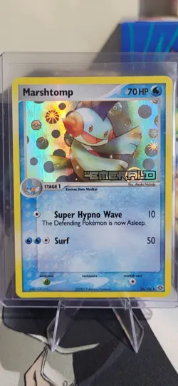 POKEMON EX EMERALD MARSHTOMP REVERSE HOLO 36/106 TCG HOLO LP - Image 1