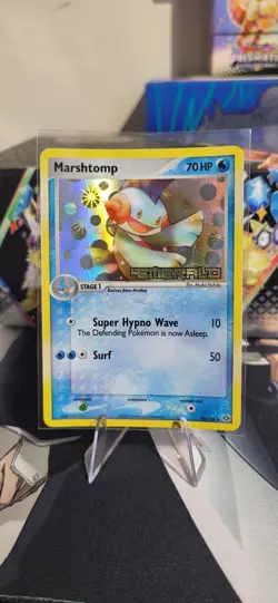 POKEMON EX EMERALD MARSHTOMP REVERSE HOLO 36/106 TCG HOLO LP - Image 4