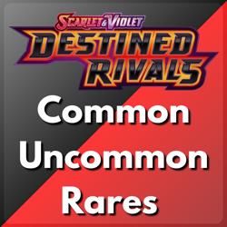 Scarlet Violet Destined Rivals - Common Uncommon Rares - Pokemon - Select Cards - Image 1
