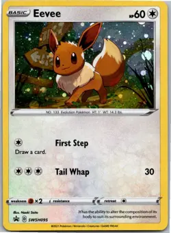 Eevee - Promo SWSH: Sword & Shield Promo Cards SWSH095 NM Holo - Image 1