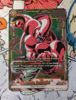 Buu FB04-095 Gold Foil Regional Promo 2025 Dragon Ball Card Fusion World - Image 1