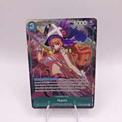 One Piece Nami OP02-036 Best Selection Vol 1 Alt Art Promo English NM Card - Image 1