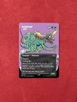 Agonasaur Rex - Aetherdrift Magic The Gathering MTG DFT #343 Full Art - Image 1