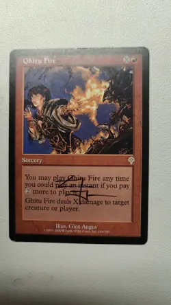 Ghitu Fire Invasion Regular Signed - Image 1