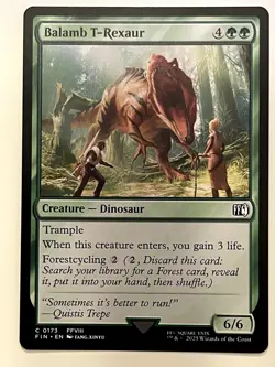 Balamb T-Rexaur | MTG | NM - Image 1