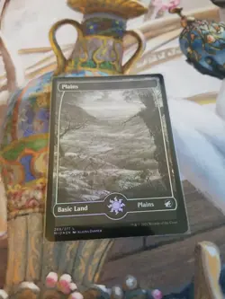 Plains 268 Foil MTG Midnight Hunt - Pack Fresh - - Image 1