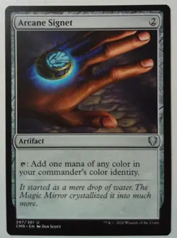 Arcane Signet *Uncommon* Magic MtG x1 Commander Legends - Image 1