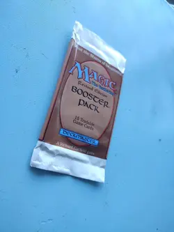 Empty Perfectly Opened No Tears Revised Booster Pack MtG Magic The Gathering 94 - Image 4