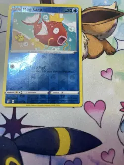 Flying Magikarp 039/192 NM Reverse Holo Pikachu on the Beach Art Pokemon Card! - Image 2