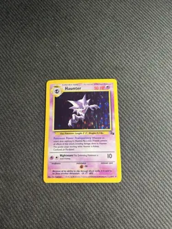 Pokemon TCG Haunter 6/62 Fossil Holo MP - Image 3
