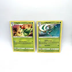 Petilil & Lilligant Evolution Line Pokemon TCG Collection Lot Of 7 - Image 4