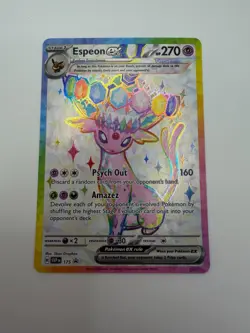 Espeon ex SVP175 Black Star Promo Holo Pokemon Card NM - Image 1