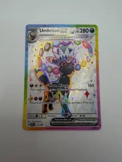 Umbreon ex 176 SVP Black Star Promo Holo Pokemon Near Mint - Image 1