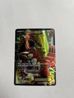 Pokemon TCG Groudon EX Full Art Card 150/160 Excellent Condition - Image 1