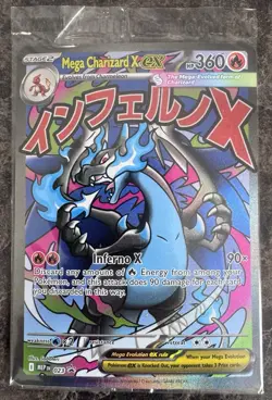 (QTY 2) Pokemon Mega Charizard X EX Promo 023: Mega Charizard X EX UPC SEALED. - Image 4