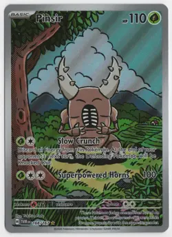 2024 Pinsir 168/167 Twilight Masquerade Illustration Rare ANIME POKEMON CARD~K12 - Image 1