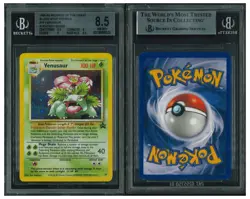 Pokemon Card Venusaur Holo #13 Wizard Black Star Promo BGS 8.5 NM-MINT - Image 3