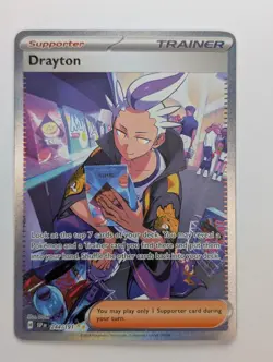 Drayton 244/191 - SV08: Surging Sparks Pokemon Special Illustration Rare NM - Image 1