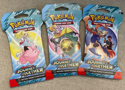 Pokemon Journey Together Sleeved Booster Packs *Lot Of 3* ✨ - Image 1