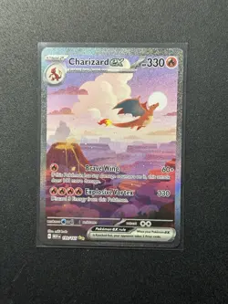 Charizard Ex Pokemon Tcg 151 Illustration Rare 199/165 (LP - READ) - Image 1