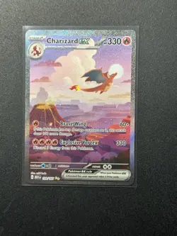Charizard Ex Pokemon Tcg 151 Illustration Rare 199/165 (LP - READ) - Image 3