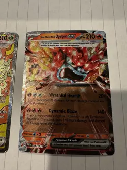 Pokemon TCG Teal Mask Ogerpon EX Prismatic Evolutions Holo Card SIR - Image 3
