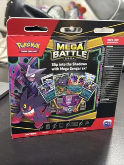 Mega Gengar EX Factory Sealed Pokemon Battle Deck TCG - Image 2
