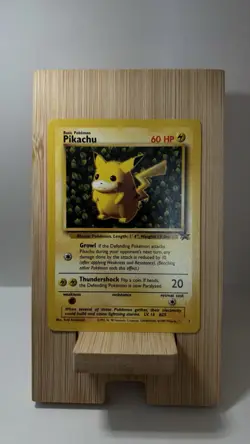 Pokemon TCG Pikachu 01/53 WOTC Promo Regular LP - Image 1
