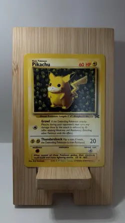 Pokemon TCG Pikachu 01/53 WOTC Promo Regular LP - Image 2