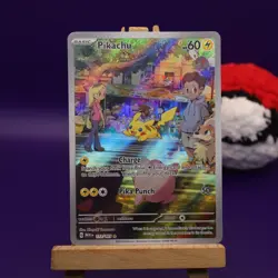 Pikachu 173/165 - SV Scarlet & Violet 151 IR Pokemon TCG - ENGLISH - Image 2