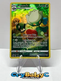 Pokemon Roserade TG02/TG30 Lost Origin Sword & Shield Trainer Gallery - Image 1