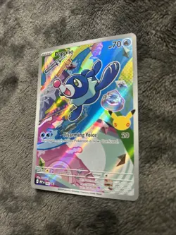 Pokemon POPPLIO MEP 045 Ascended Heroes - 1st Partner FULL ART PROMO Card - Image 3