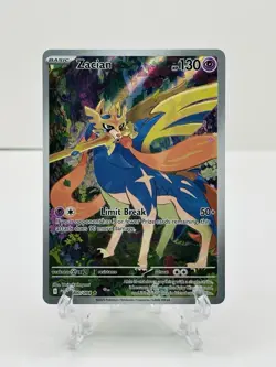 🔥Pokemon TCG-Zacian-100/094-Me02: Phantasmal Flames-Illustration-Holo-M/NM!🔥 - Image 1