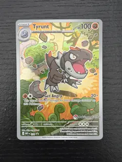 Pokemon ME: Mega Evolution Promo Tyrunt #070 Pokemon Center Stamp - Image 1